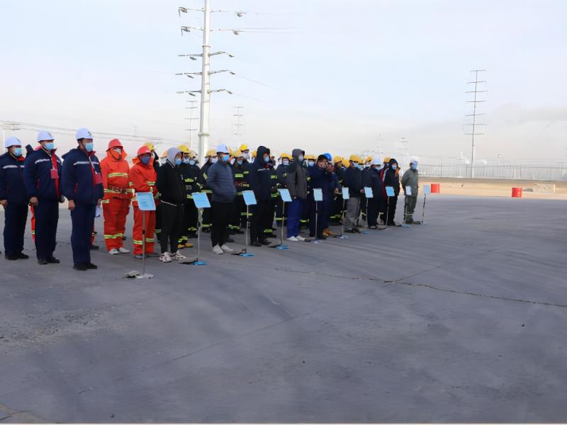 2022年元寶山區危化企業微型消防站消防業務技能競賽