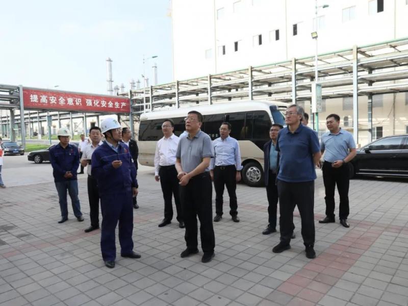 自治區副主席白清元來元寶山區調研